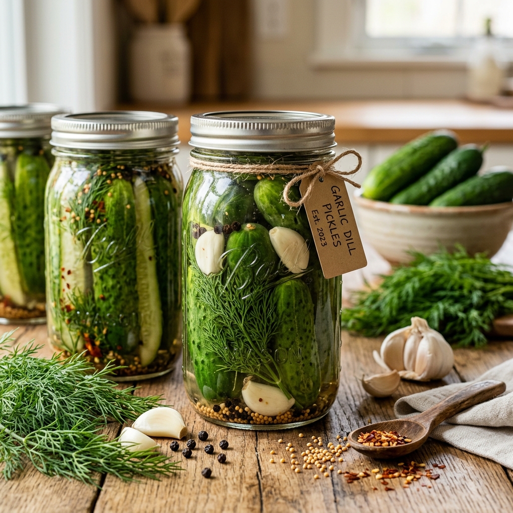 Garlic Dill Pickles